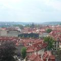 プラハ城からの街並みは見事