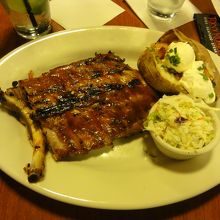 リブ・ステーキ一人前です。