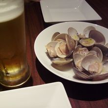 はまぐり　ビールに合う