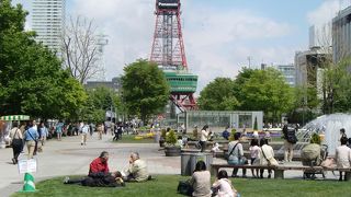 札幌の街のオアシス　休憩におすすめ