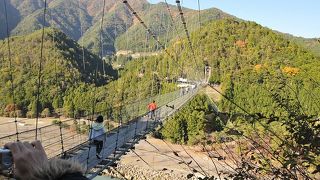 怖い吊り橋は一見の価値あり