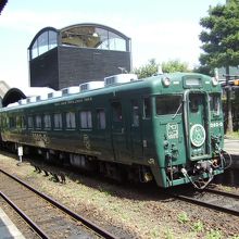 かっこいいゆふの森号もみられるよ♪