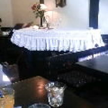 店内がアンティーク調