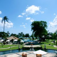 ロビーを抜けるとこんな景色。