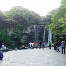 整備された渓流公園