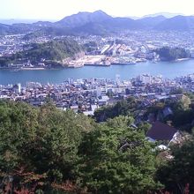 千光寺公園からの街の景色