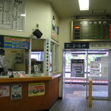 富良野駅の開札口