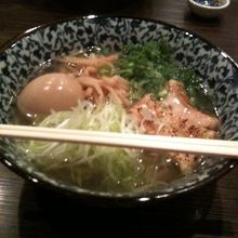 あっさりラーメン。