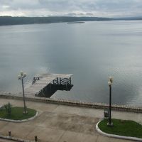 部屋のベランダからの眺め