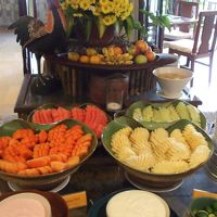 充実したビュッフェ式朝食