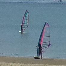 風がいまいちですが