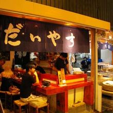 開放的な店構え