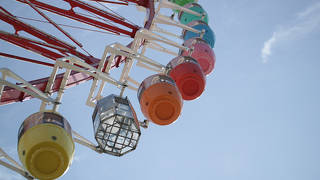 東京一の観覧車の絶景