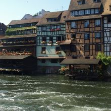 水量豊富なイル川