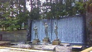 のんびり森林浴♪皇子山総合運動公園
