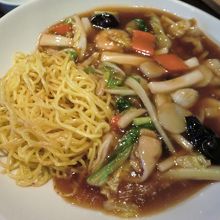 海鮮たっぷりあんかけ焼きそば （単品）