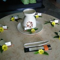 スパ　好きな香りを選びます