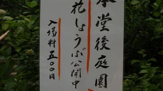 北鎌倉明月院の本堂後庭園の公開は6月1日（金）から。2週間程度か？