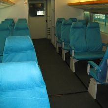 車内もきれい。