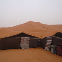 砂漠のテント