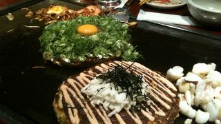 大阪のこなもん屋の雰囲気を大事にしているお店