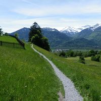 ハイディドルフへの一本道