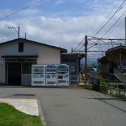 ＪＲと北陸鉄道の乗換駅。