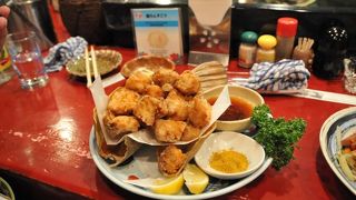 ハコフグの唐揚げ