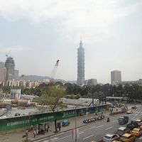 部屋の窓からの眺め