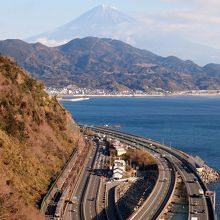 雪の少ない富士山で、ちょっぴり残念でした。