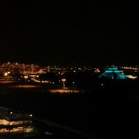 パークの夜景も綺麗でした。