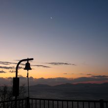 太陽が昇る直前・・・