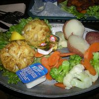 美味しかったクラブケーキ（カニ料理の事です）