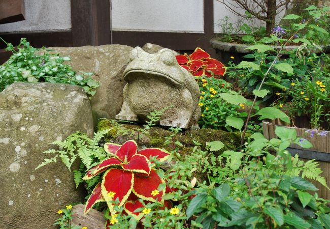 お店の前の風景