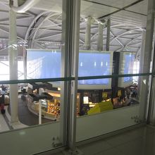 関西空港　国際線から