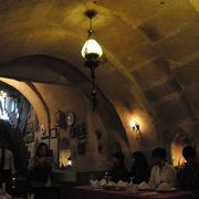 アバノスの洞窟レストラン
