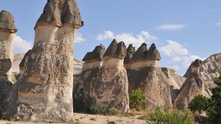 きのこ岩など見所多数
