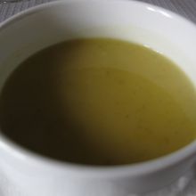 ジャガイモのスープも美味でした♪