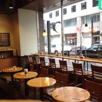 ホテル１階にあるスターバックスコーヒーさん