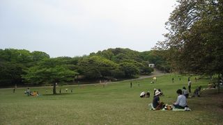 広い広場が魅力です