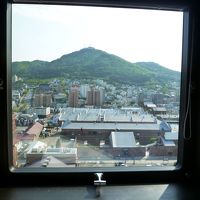 部屋の窓からの眺め