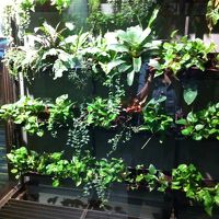 部屋の中にある吹き抜け