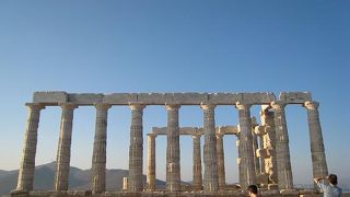 スニオン岬のポセイドン神殿