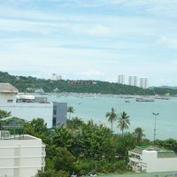 窓から見た眺めです。