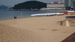 海雲台の砂州の島