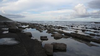 道の駅フェニックスからもギザギザが見られます