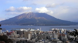 桜島の眺めは最高