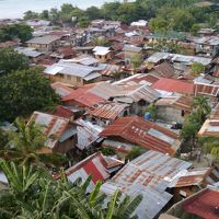 非常階段から見た民家