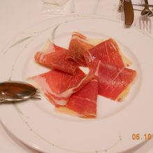 期待通りの味だった、生ハム、ハモン・セラーノ