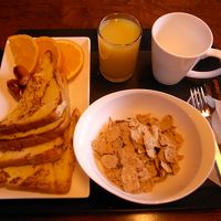朝食。洋風です。